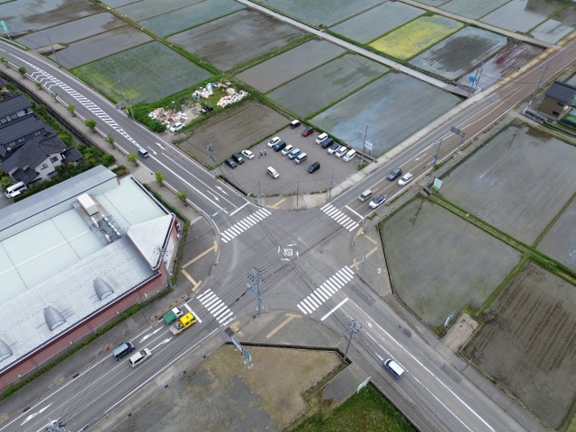 着工前（航空写真）